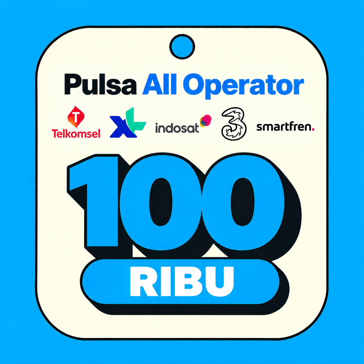 Pulsa 100.000